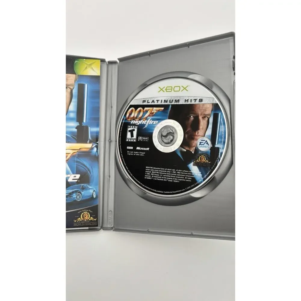 007 NightFire (Sony PlayStation 2) Complete Tested Works CIB VG Condition.